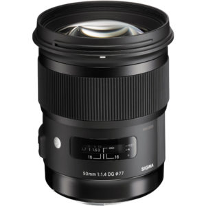 Sigma 50mm f/1.4 DG HSM Art Lens for Nikon Mount