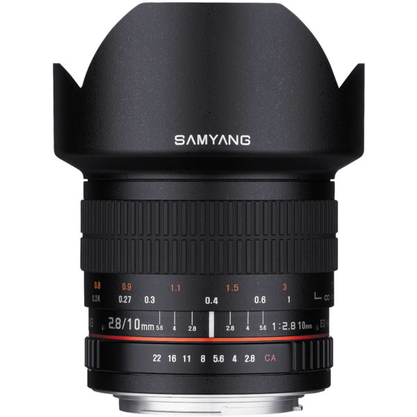 Samyang 10mm f/2.8 ED AS NCS CS Lens for Canon Mount