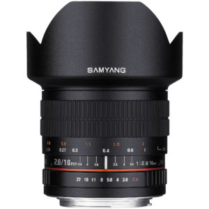 Samyang 10mm f/2.8 ED AS NCS CS Lens for Sony E Mount