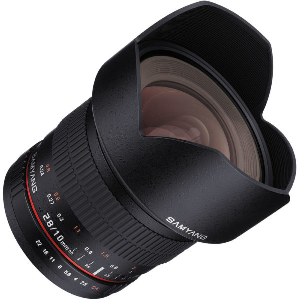 Samyang 10mm f/2.8 ED AS NCS CS Lens for Fujifilm X Mount