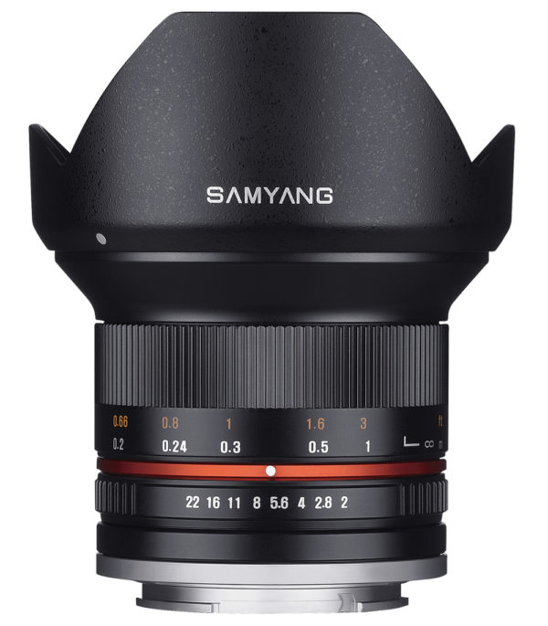 Samyang 12mm f/2.0 NCS CS Lens For Fujifilm X Mount