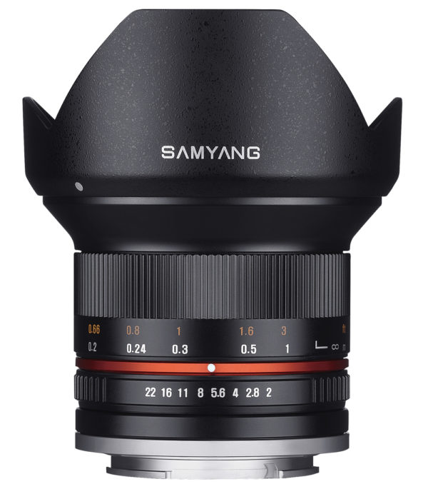 Samyang 12mm f/2.0 NCS CS Lens For Canon M Mount