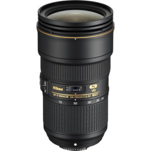 Nikon AF-S 24-70mm f/2.8E ED VR Lens