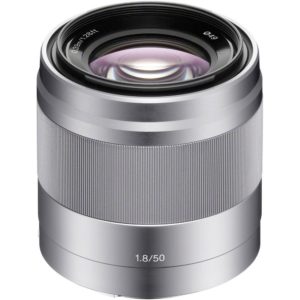 Sony E 50mm F1.8 OSS (SEL50F18)(Silver)