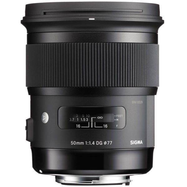 Sigma 50mm f/1.4 DG HSM Art Lens for Canon Mount