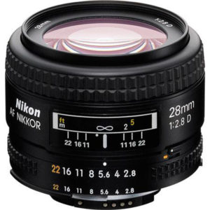 Nikon AF 28mm f/2.8D Lens