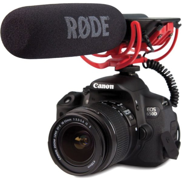 Rode VideoMic On-Camera Microphone (Free Windshield + 9V Battery)