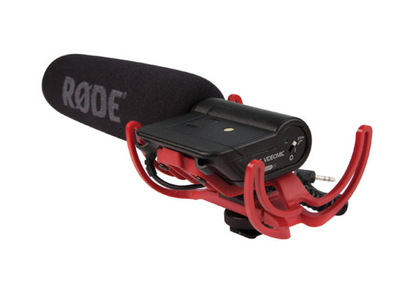 Rode VideoMic On-Camera Microphone (Free Windshield + 9V Battery)