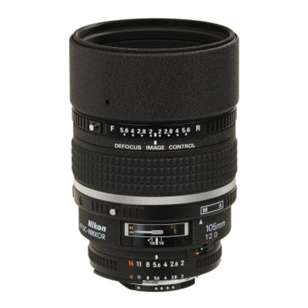 Nikon AF DC 105mm f/2D Lens