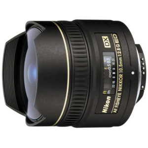 Nikon AF DX Fisheye 10.5mm f/2.8G ED Lens