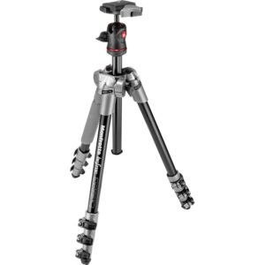 Manfrotto BeFree Compact Travel Aluminium Tripod (Grey)