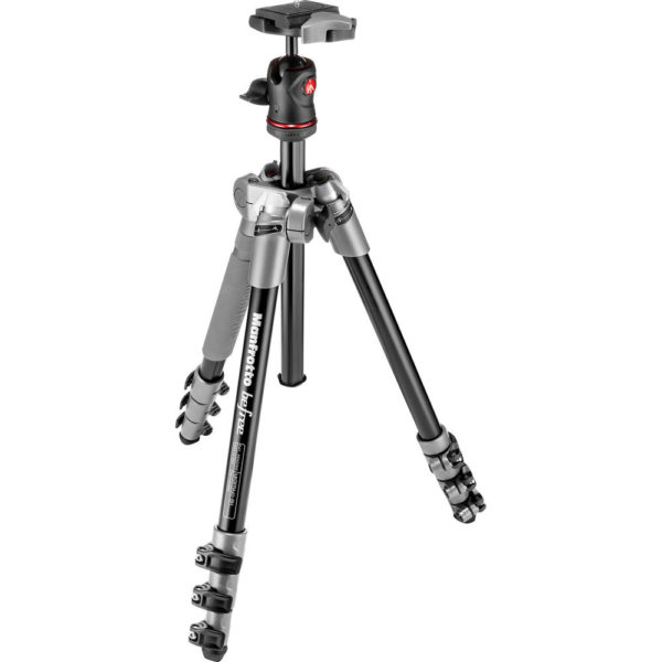 Manfrotto BeFree Compact Travel Aluminium Tripod (Grey)