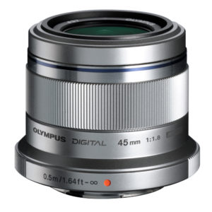 Olympus M.Zuiko Digital ED 45mm F/1.8 (Silver)