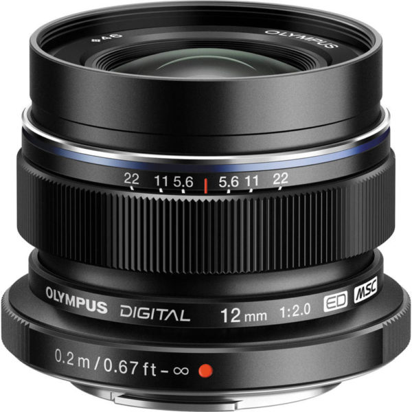 Olympus M.ZUIKO Digital ED 12mm F2.0 (Black)