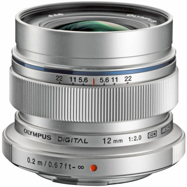 Olympus M.ZUIKO Digital ED 12mm F2.0 (Silver)