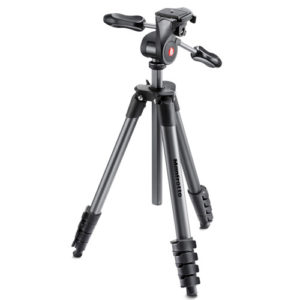 Manfrotto MKCOMPACTADV-BK Compact Advanced Tripod (Black)