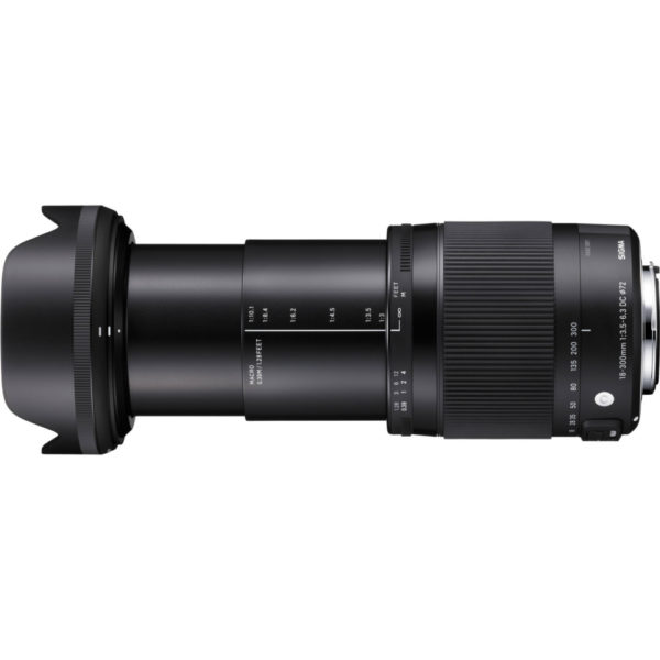 Sigma 18-300mm f3.5-6.3 DC Macro OS HSM Contemporary Lens for Canon Mount