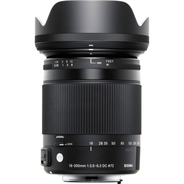 Sigma 18-300mm f3.5-6.3 DC Macro OS HSM Contemporary Lens for Canon Mount