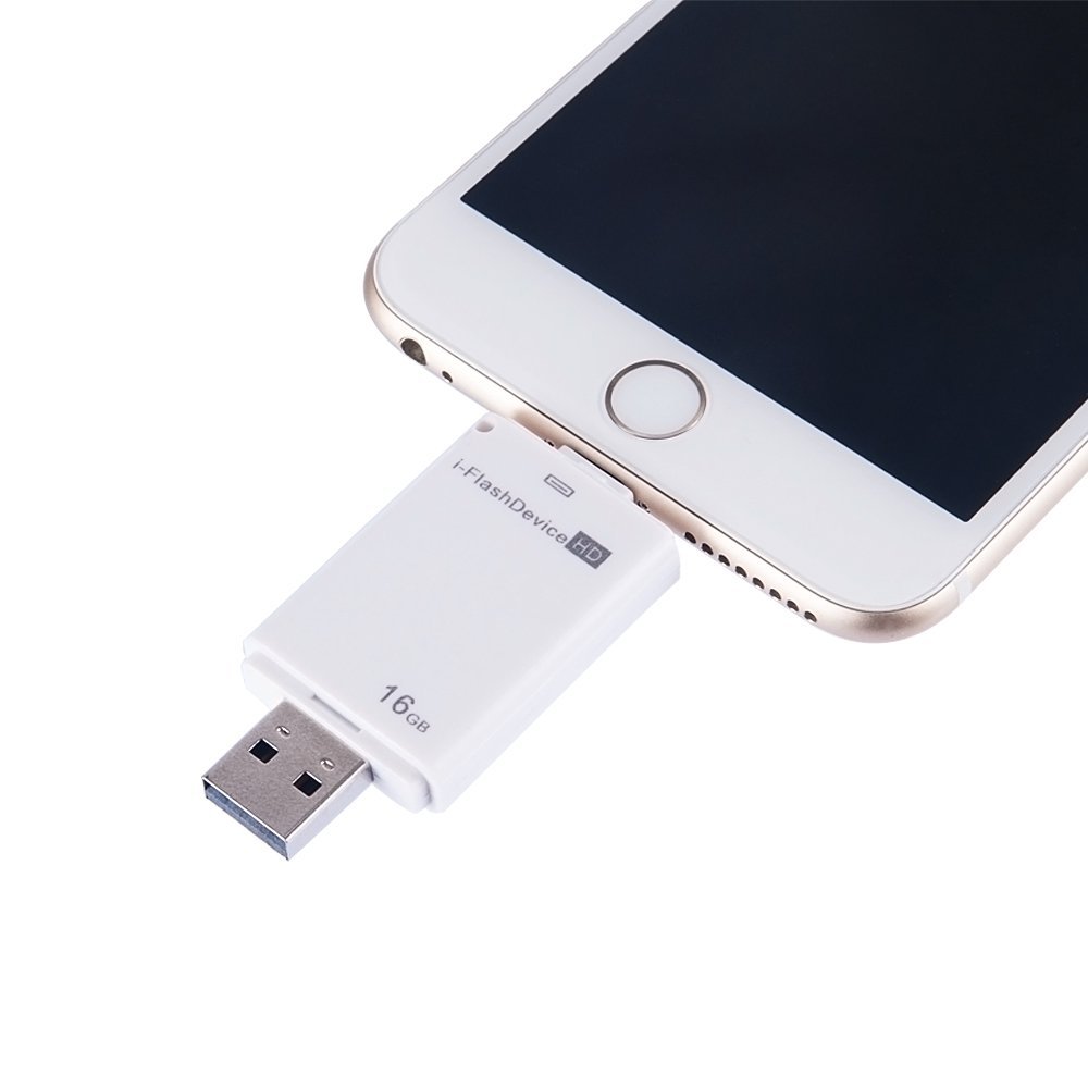 16GB i-Flash Drive OTG External Storage for iPhone iPad iPod Lightning USB Drive Pen Drive Memory Stick