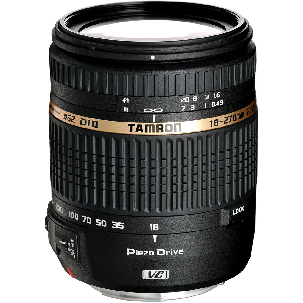 Tamron AF 18-270mm F/3.5-6.3 Di II Macro VC PZD Lens For Canon Mount