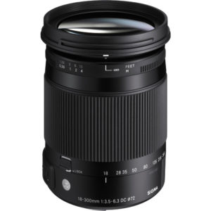 Sigma 18-300mm f3.5-6.3 DC Macro OS HSM Contemporary Lens for Nikon Mount