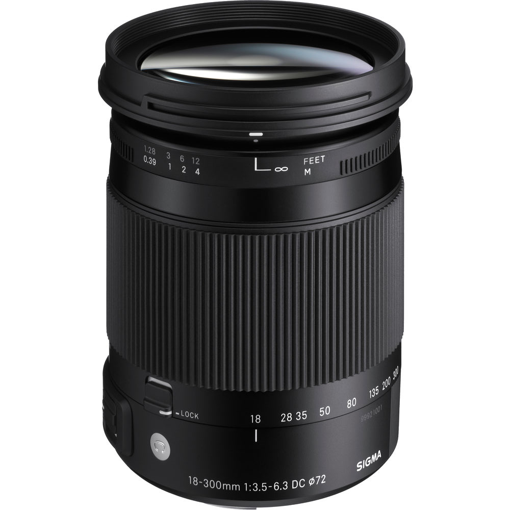 Sigma 18-300mm f3.5-6.3 DC Macro OS HSM Contemporary Lens for Nikon