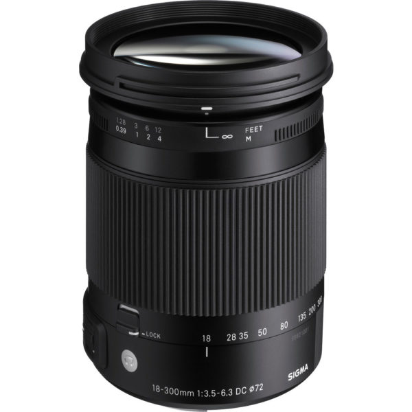 Sigma 18-300mm f3.5-6.3 DC Macro OS HSM Contemporary Lens for Canon Mount