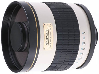 Samyang 800mm MC IF F/8 Telephoto Mirror Lens With T2 for Sony E Mount