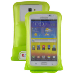 DiCAPac WP-C2 (Green) Waterproof SmartPhone Case For Samsung Galaxy Note/Note II/S3