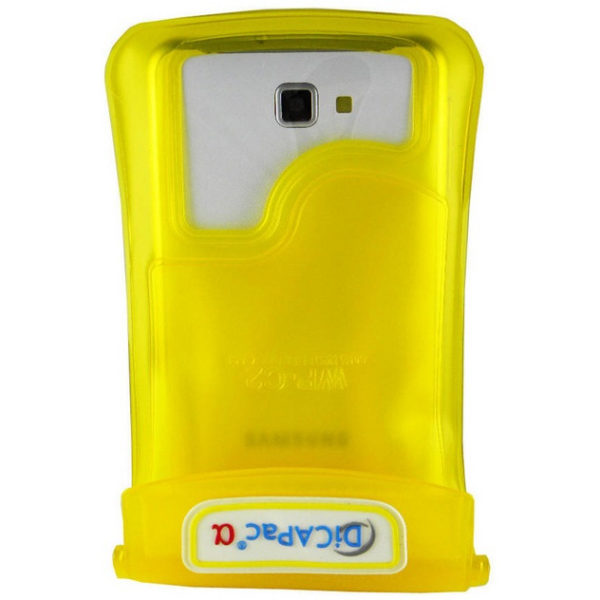 DiCAPac WP-C2 (Yellow) Waterproof SmartPhone Case For Samsung Galaxy Note/Note II/S3