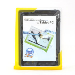 DiCAPac WP-T20 Waterproof case for all over 10" Tablet PC (Yellow)