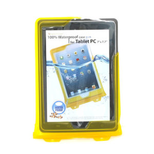 DiCaPac WP-T7 Waterproof case For up to 8" Tablet PC (Yellow)
