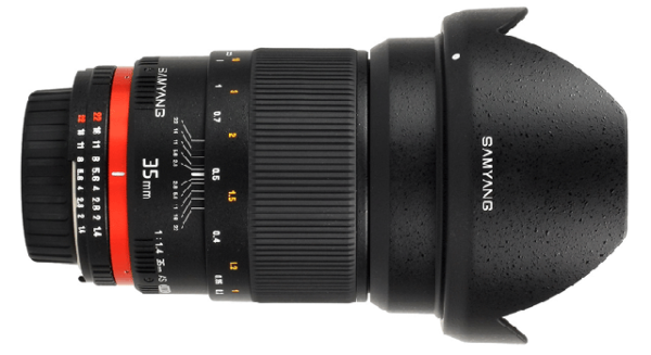 Samyang 35mm F1.4 Lens For Nikon AE Mount