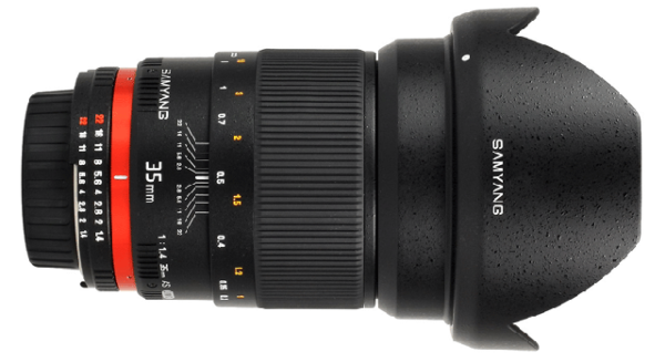 Samyang 35mm F1.4 Lens For Canon Mount