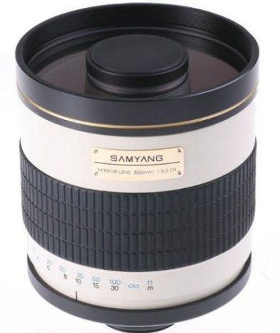 Samyang 800mm MC IF F/8 Telephoto Mirror Lens With T2 for Sony E Mount