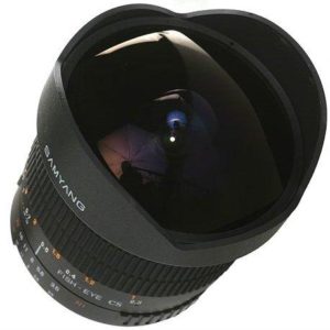 Samyang 8mm f/3.5 Fisheye Lens For Sony E Mount