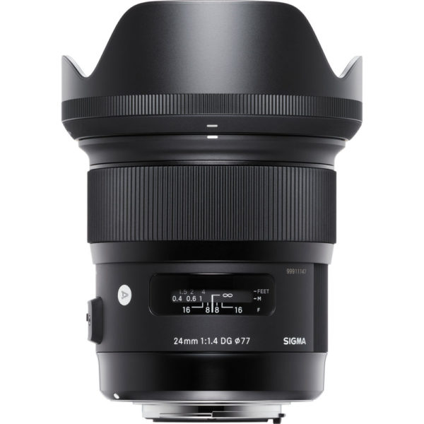 Sigma 24mm f/1.4 DG HSM Art Lens for Canon Mount