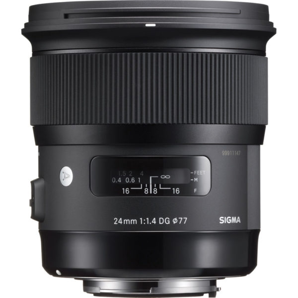 Sigma 24mm f/1.4 DG HSM Art Lens for Canon Mount