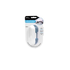 Dotz Earbud Case (Blue) for Cord and Cable Management