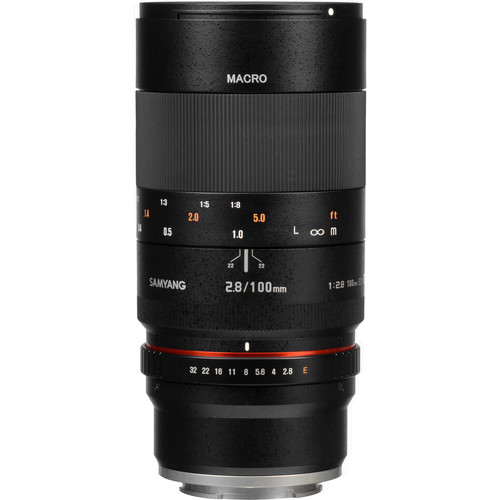 Samyang 100mm f/2.8 ED UMC Macro Lens for Sony E Mount