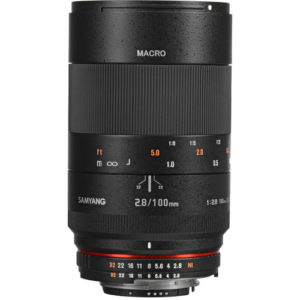 Samyang 100mm f/2.8 ED UMC Macro Lens for Nikon AE Mount