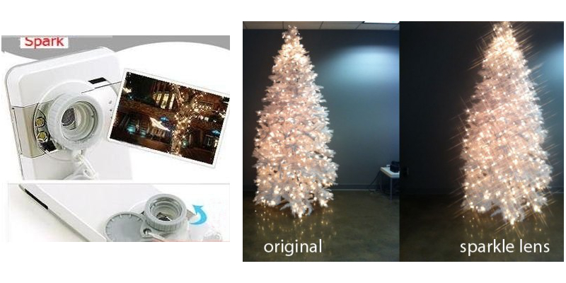 Jelly Lens Spark Effect Filter for iPhone Cell Phone Digital Lomo Camera