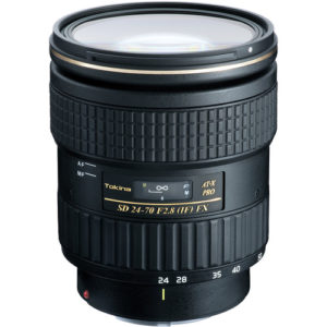 Tokina 24-70mm f/2.8 AT-X PRO FX Lens for Nikon Mount