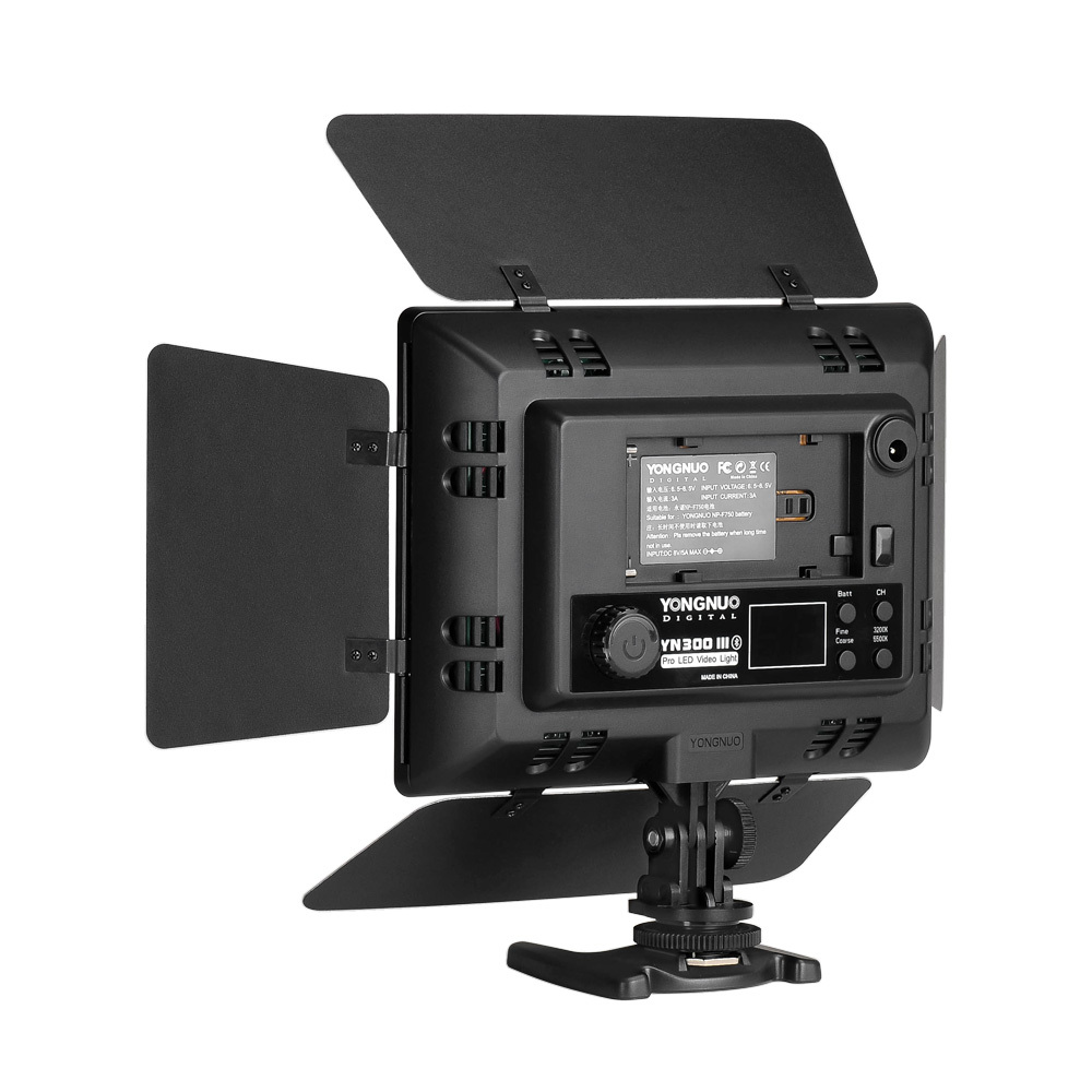 Yongnuo YN300 III Pro LED Video Light w/Remote Control (Support AC Power Adapter & APP Remote)