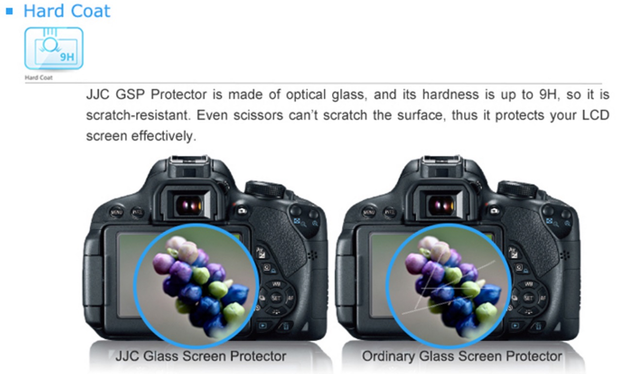 jjc glass protector 1.4