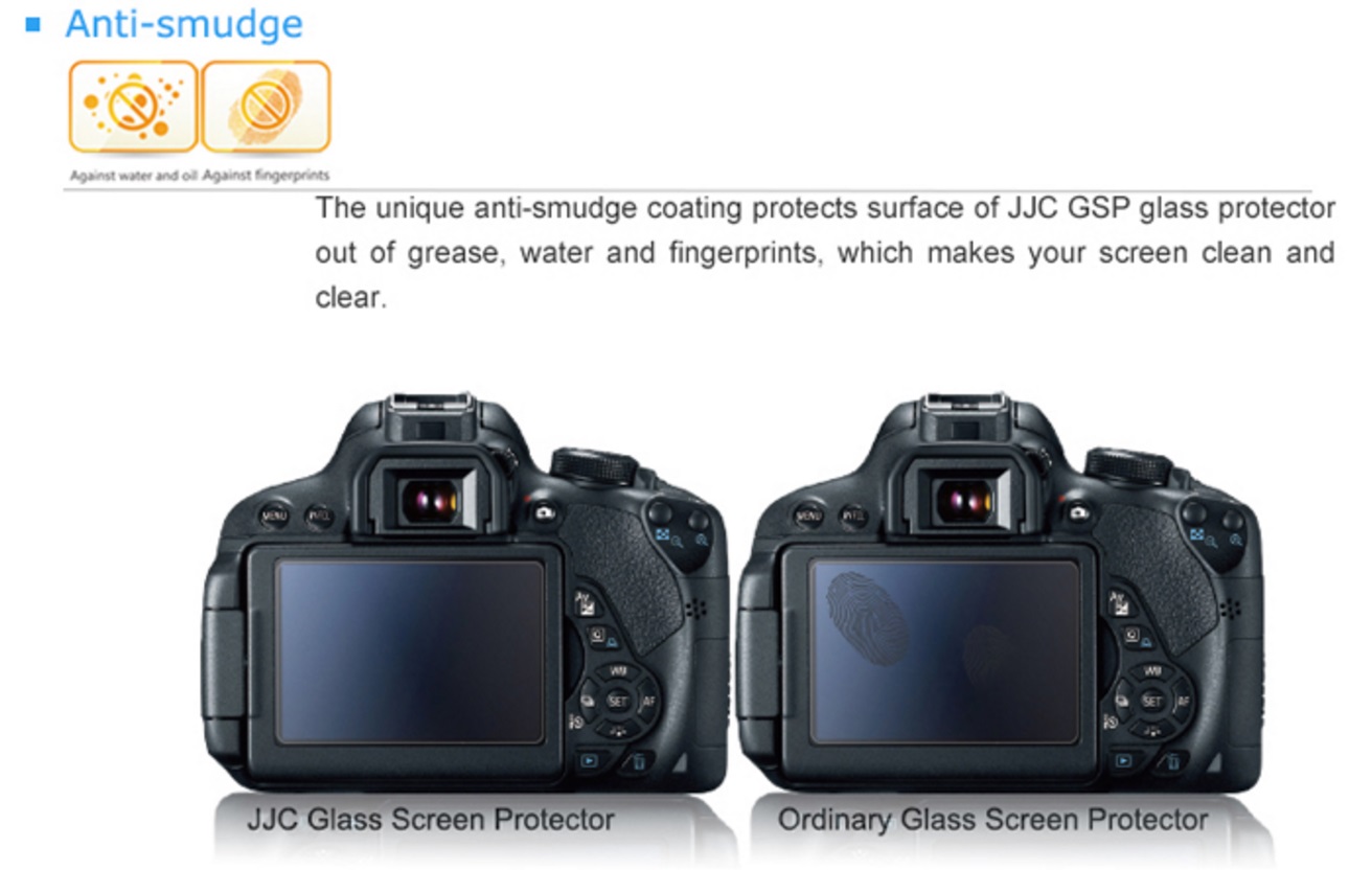 jjc glass protector 1.6