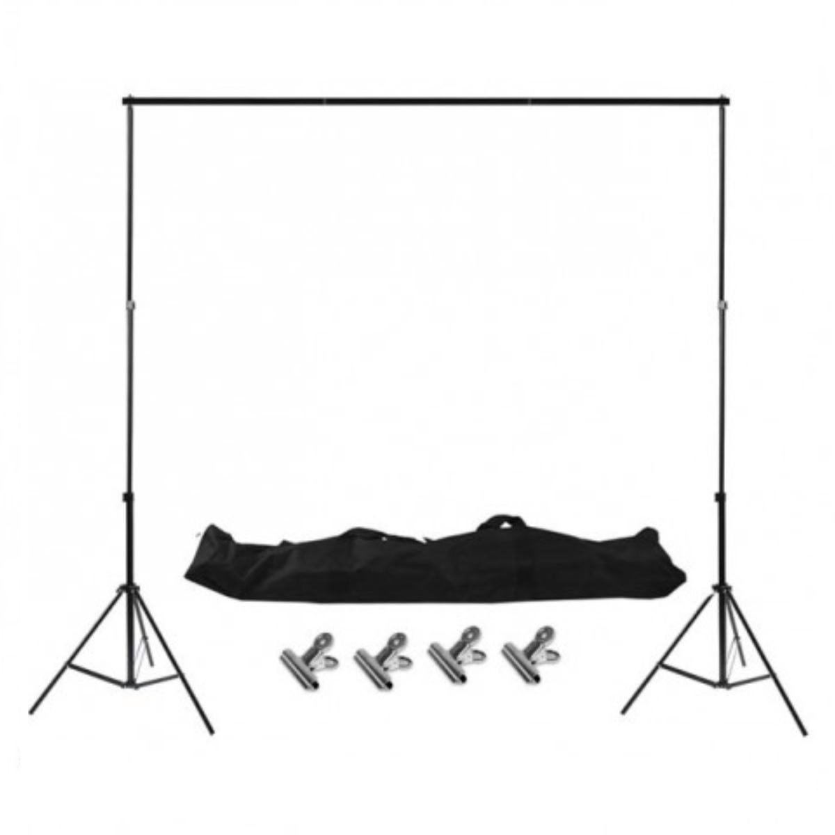 Backdrop Stand Background Support Kit With Bag (2M x 2M) | Miyamondo